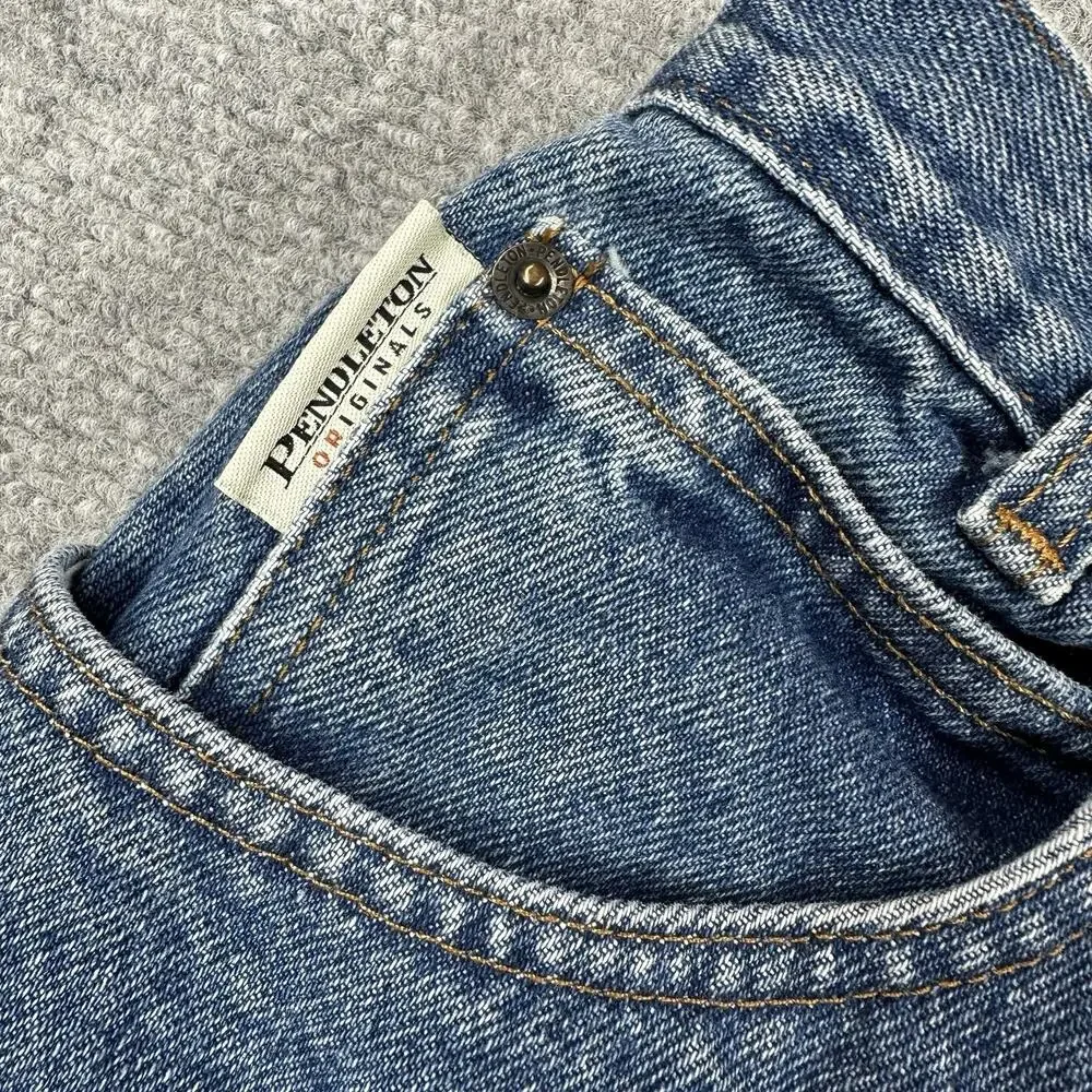 Pendleton Originals Women’s Petite 16 Jeans High Rise Straight Leg Vintage